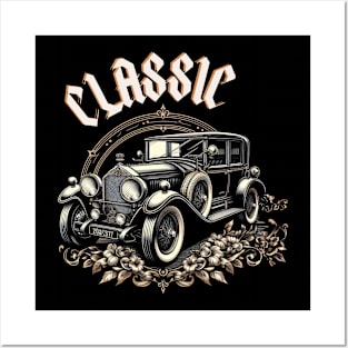 I'm not old I'm classic royal car design Posters and Art